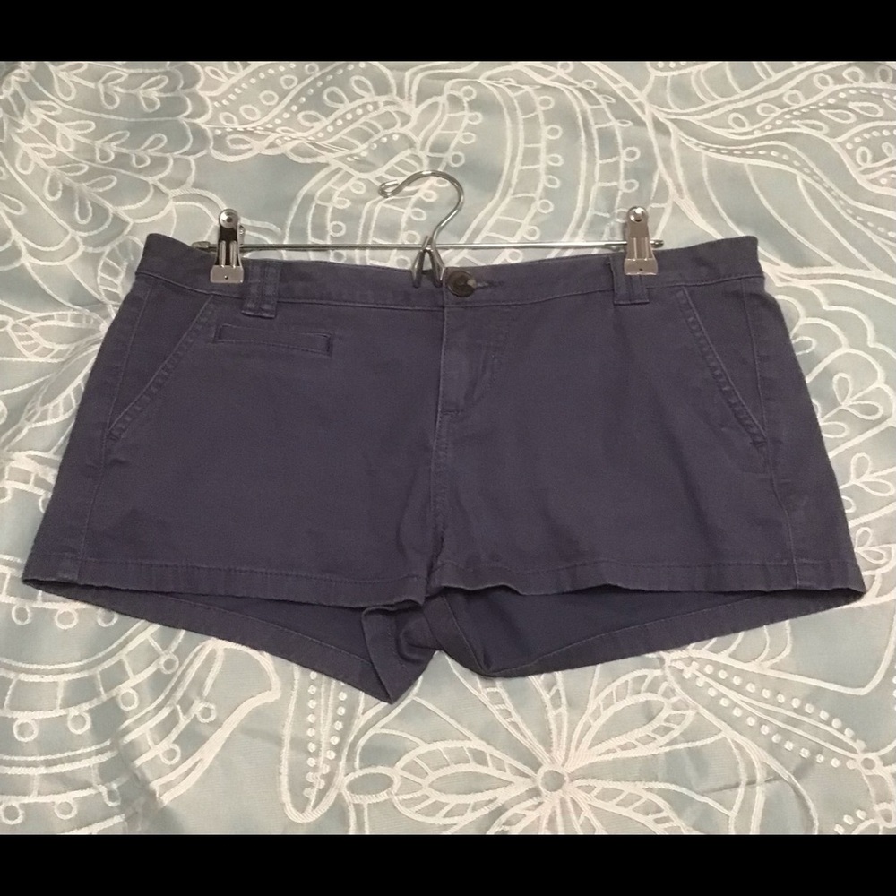 Express medium blue shorts